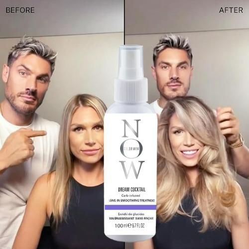 NOW Dream Cocktail Carb Infused Leave-in Treatment Volumizer Hair (Buy 1 Get 1 Free)