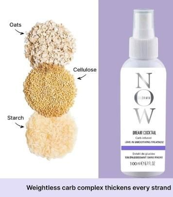 NOW Dream Cocktail Carb Infused Leave-in Treatment Volumizer Hair (Buy 1 Get 1 Free)