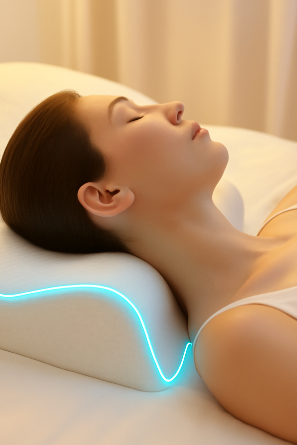 Adline-Comfort Cervical Contour Memory Foam Pillow